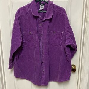 Corduroy  type heavy jacket/shirt 2x